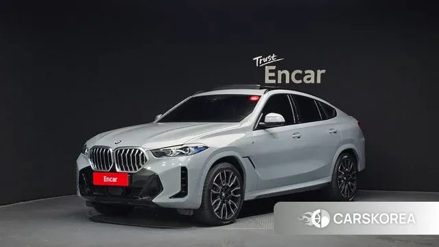 BMW X6 (G06) 2023 Серый из Кореи