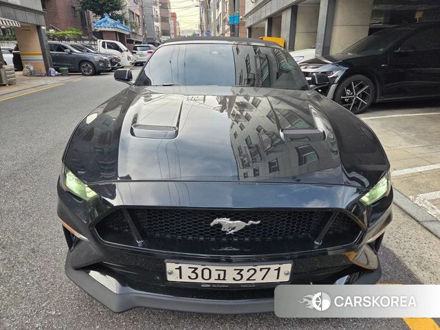 Ford Mustang 2022 Черный из Кореи