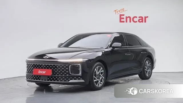 Hyundai Grandeur Hybrid (GN7) 2024 Черный из Кореи