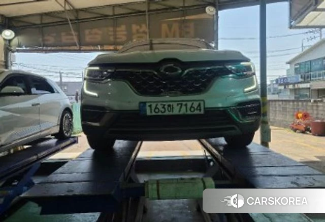 Renault Korea (Samsung) The New QM6 2022 Белый из Кореи