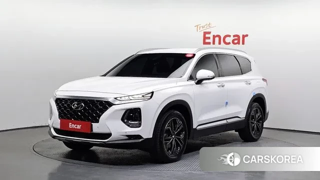 Hyundai Santa Fe TM 2020 Белый из Кореи
