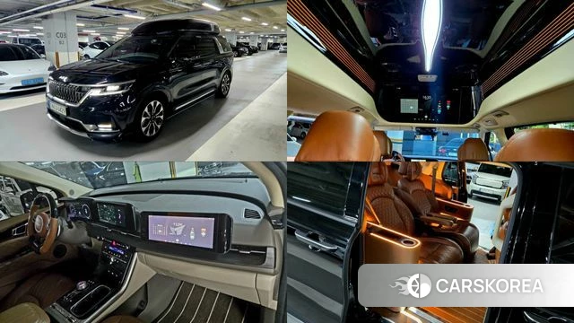 Kia Carnival 4th generation 2022 Черный из Кореи