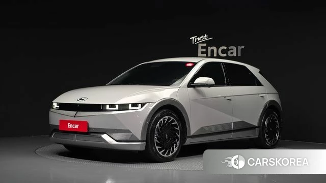 Hyundai Ionic 5 2024 Серебристо-серый из Кореи