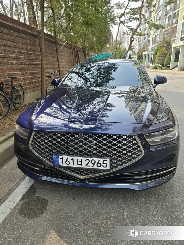 Genesis G90 2021 Синий из Кореи