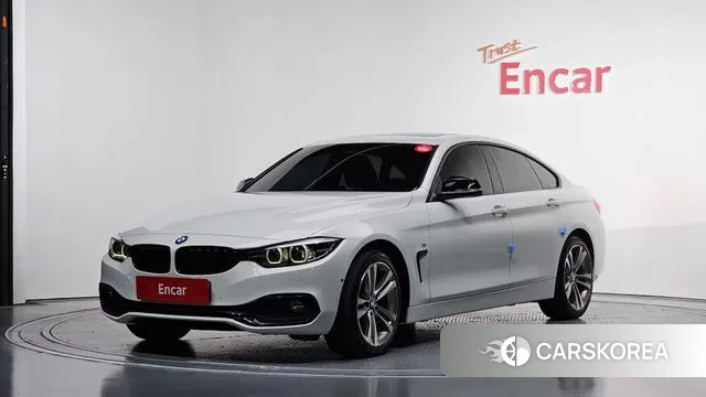 BMW 4 Series (F32) 2018 Белый из Кореи