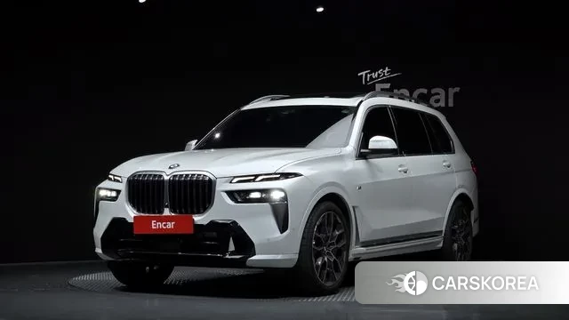 BMW X7 (G07) 2023 Белый из Кореи