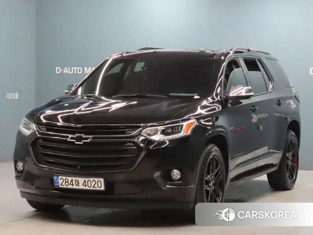 Chevrolet (GM Daewoo) Traverse 2021 Черный из Кореи