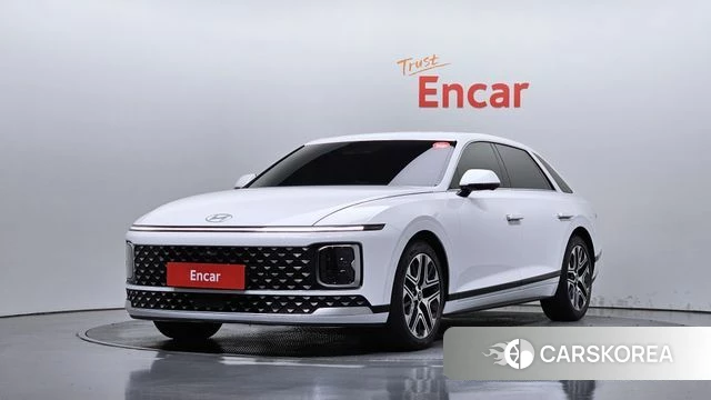 Hyundai Grandeur (GN7) 2025 Белый из Кореи