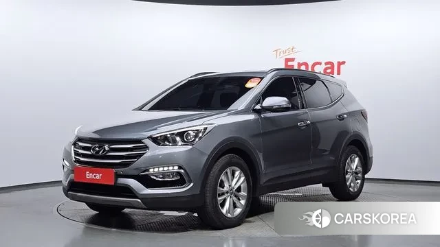 Hyundai Santa Fe The Prime 2018 Серый из Кореи