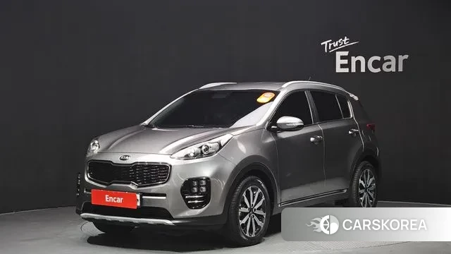 Kia Sportage 4th Generation 2018 Серый из Кореи