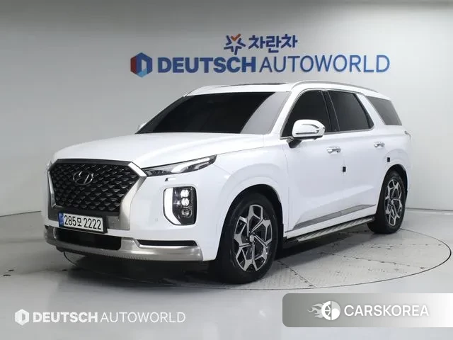 Hyundai Palisade 2021 Белый из Кореи