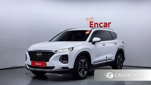 Hyundai Santa Fe TM 2020 Белый из Кореи