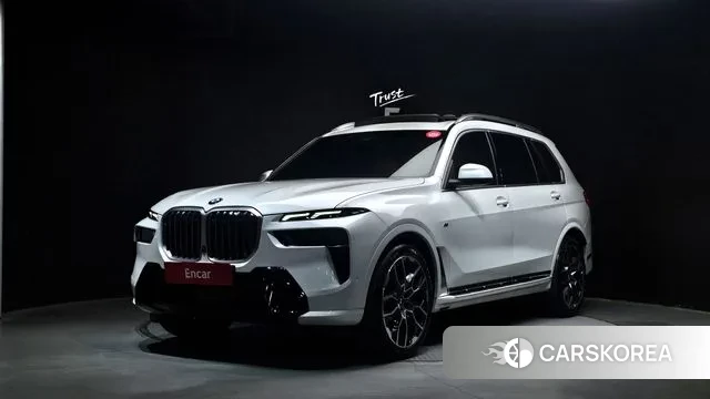 BMW X7 (G07) 2023 Белый из Кореи