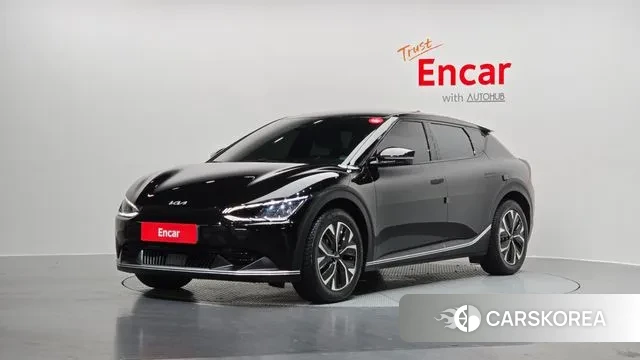 Kia EV6 2023 Черный из Кореи