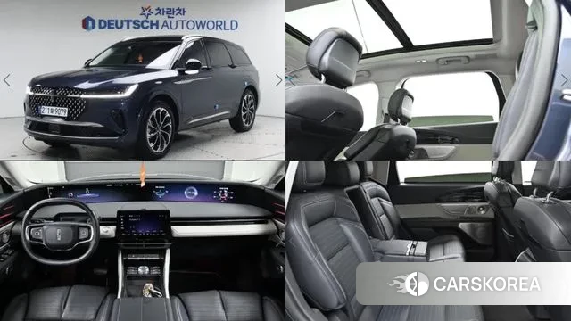 Lincoln Nautilus 2nd Generation 2023 Синий из Кореи