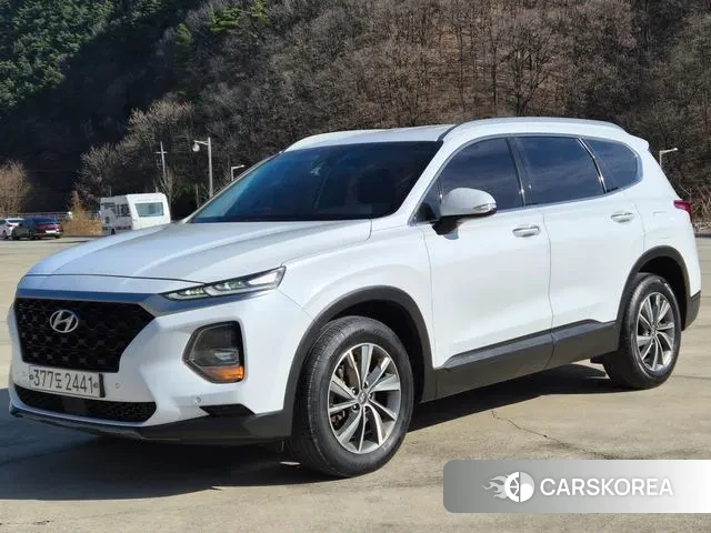 Hyundai Santa Fe TM 2018 Белый из Кореи