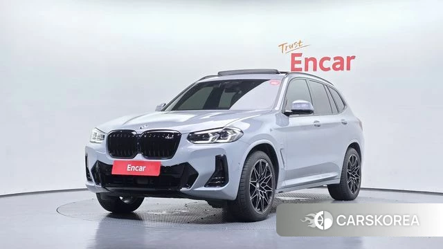 BMW X3 (G01) 2023 Серебристо-серый из Кореи