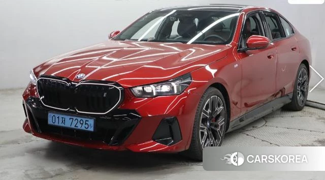 BMW i5 (G60) 2024 Красный из Кореи