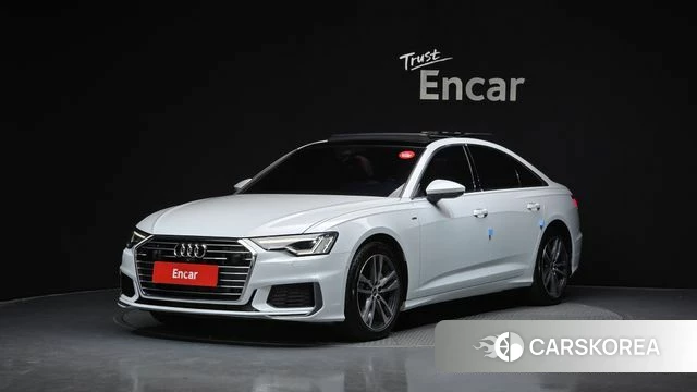 Audi A6 (C8) 2021 Белый из Кореи