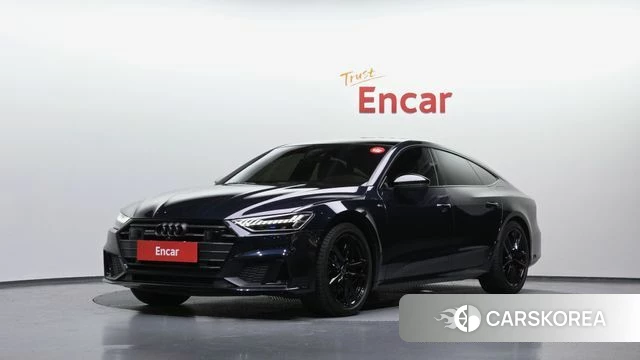Audi A7 (4K) 2023 Синий из Кореи