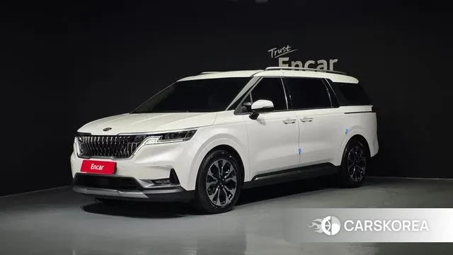 Kia Carnival 4th generation 2021 Белый из Кореи