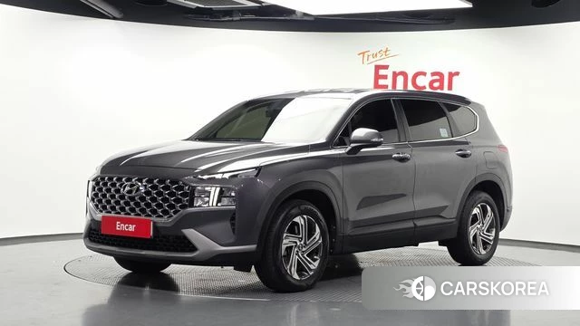 Hyundai The New Santa Fe 2021 Серый из Кореи
