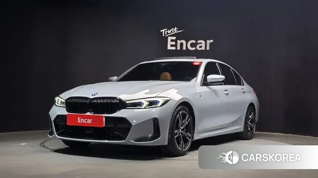 BMW 3 Series (G20) 2023 Светло-серебряный цвет из Кореи