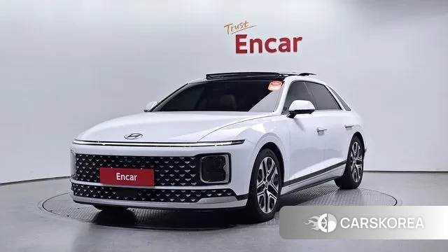 Hyundai Grandeur Hybrid (GN7) 2023 Белый из Кореи