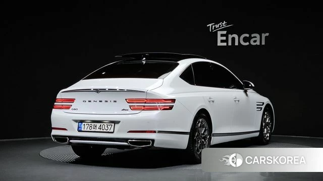 Genesis G80 (RG3) 2022 Белый из Кореи