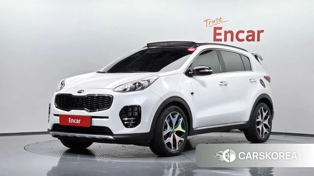 Kia Sportage 4th Generation 2018 Белый из Кореи