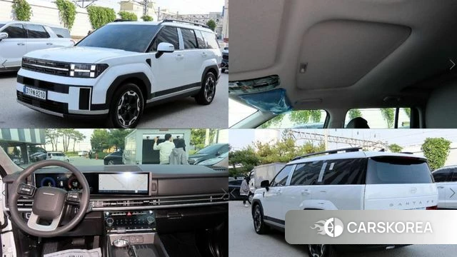 Hyundai Santa Fe (MX5) 2025 Белый из Кореи