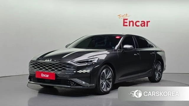 Kia K8 Hybrid 2023 Серый из Кореи