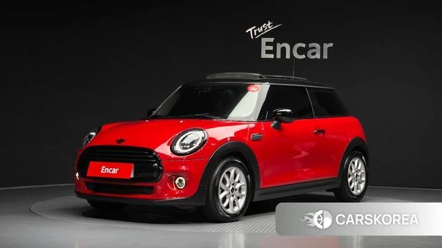 Mini Cooper 2021 Красный из Кореи