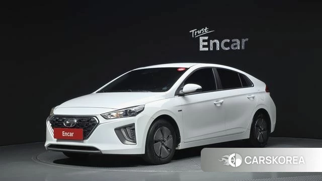 Hyundai The New Ionic Hybrid 2019 Белый из Кореи