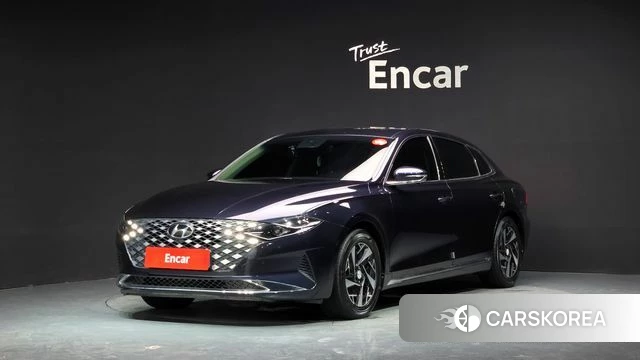 Hyundai The New Grandeur IG Hybrid 2021 Синий из Кореи