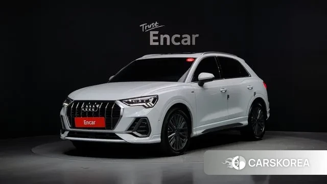 Audi Q3 (F3) 2023 Белый из Кореи