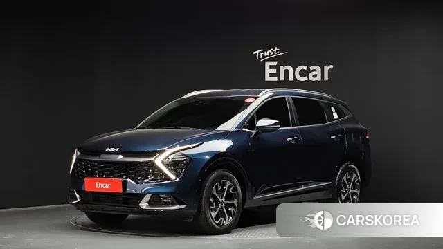 Kia Sportage 5th Generation Hybrid 2021 Синий из Кореи