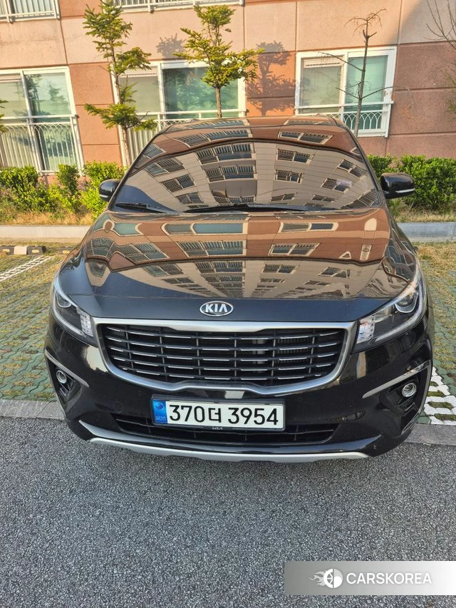 Kia The New Carnival 2019 Черный из Кореи