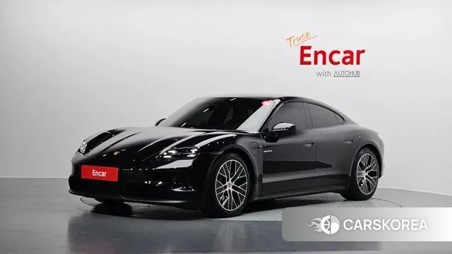 Porsche Taycan 2025 Черный из Кореи