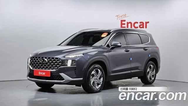 Hyundai The New Santa Fe 2022 Синий из Кореи