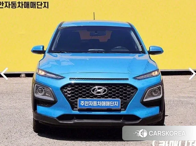 Hyundai Kona 2018 Синий из Кореи