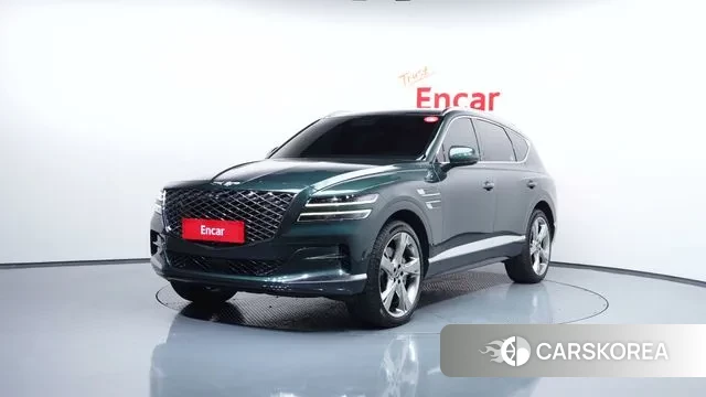 Genesis GV80 2021 Темно-зеленый из Кореи