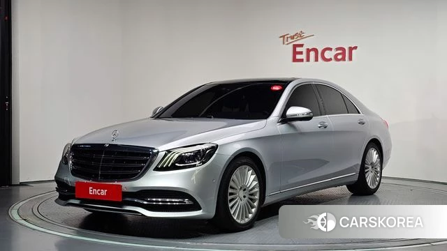 Mercedes-Benz S-Class W222 2019 Серебряный из Кореи