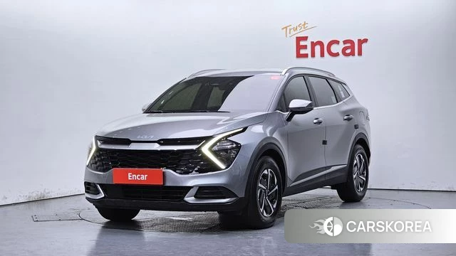 Kia Sportage 5th Generation Hybrid 2022 Серебристо-серый из Кореи