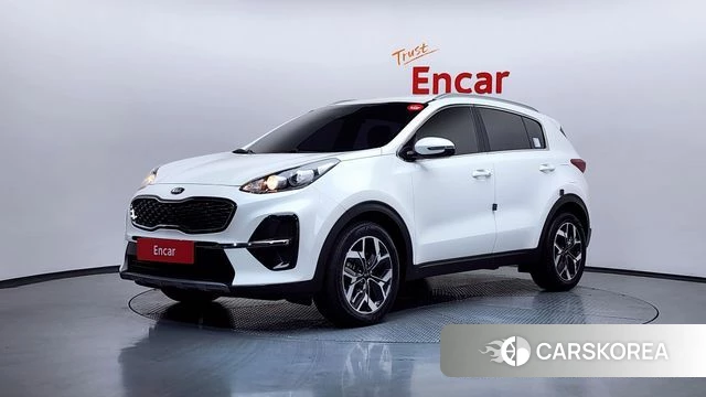 Kia Sportage The Bold 2021 Белый из Кореи