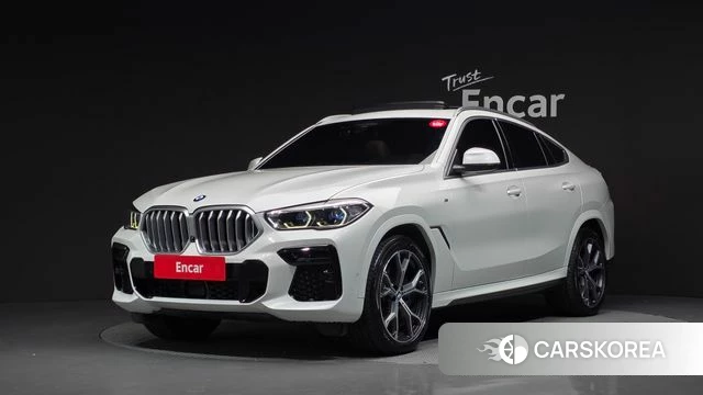 BMW X6 (G06) 2022 Белый из Кореи