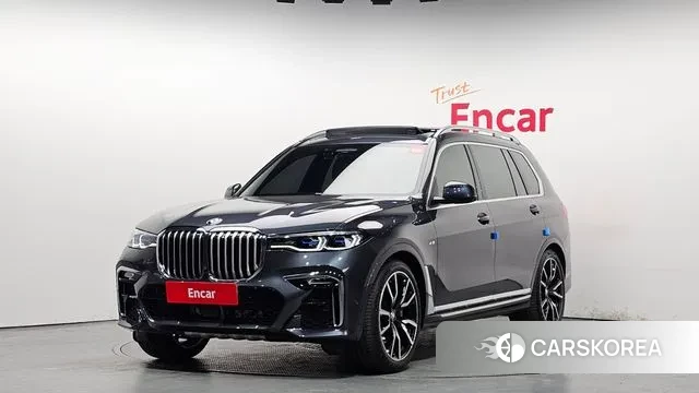 BMW X7 (G07) 2022 Серый из Кореи