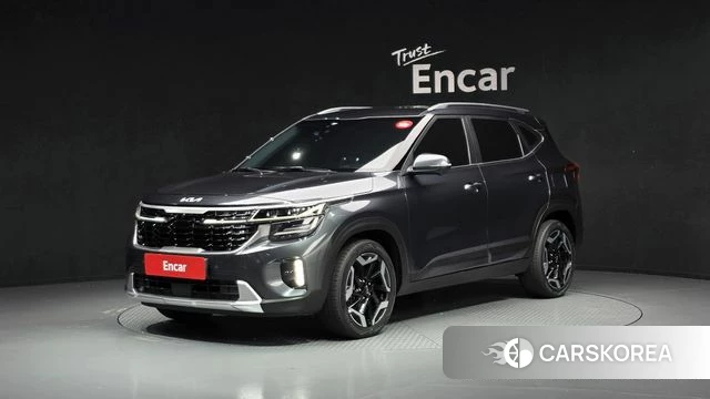 Kia The New Seltos 2023 Серый из Кореи