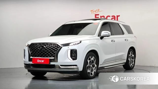 Hyundai Palisade 2021 Белый из Кореи