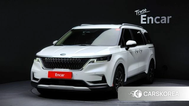 Kia Carnival 4th generation 2021 Белый из Кореи